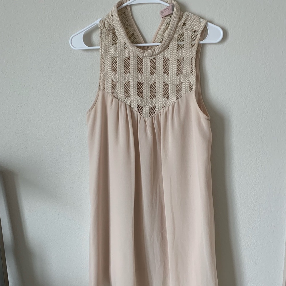 Tan Forever 21 dress